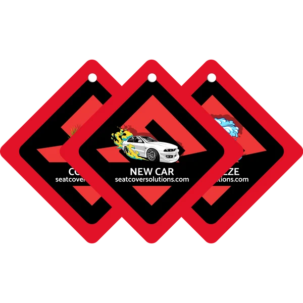 Scented Trio - Air Fresheners (New Car, Coconut & Sea Breeze)