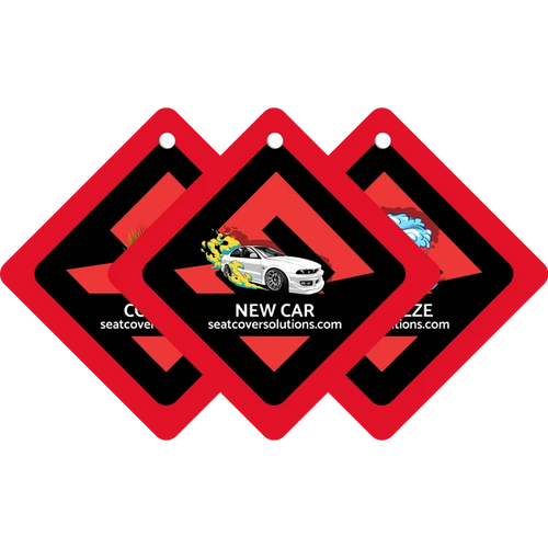 Scented Trio - Air Fresheners (New Car, Coconut & Sea Breeze)