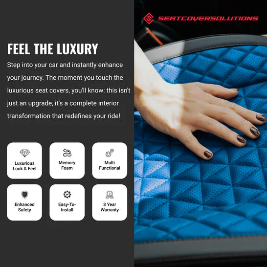 Luxury Seat Covers Black