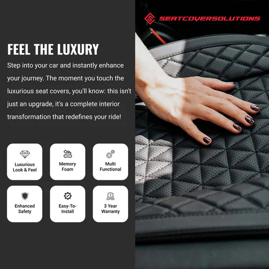 Luxury Seat Covers Black