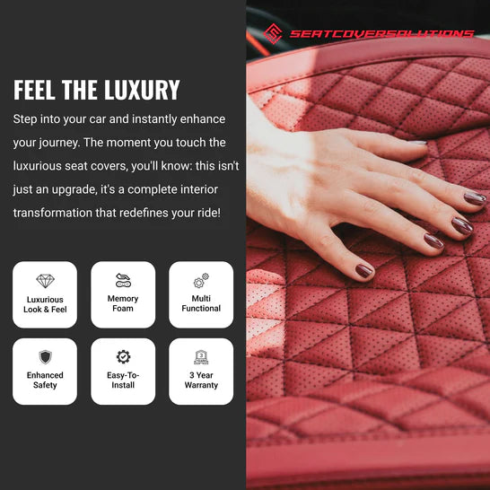 Luxury Seat Covers Black