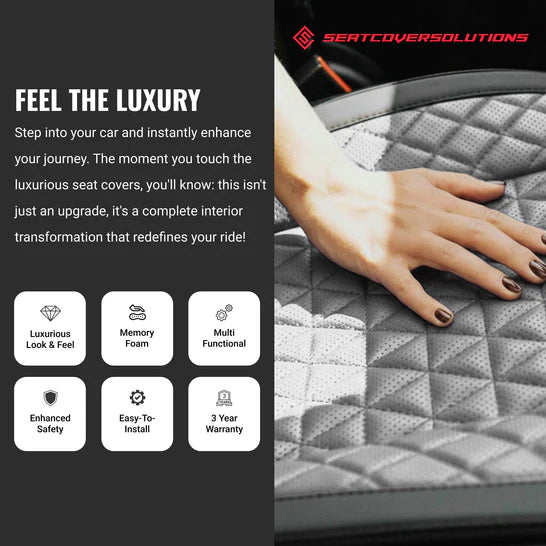 Luxury Seat Covers Black