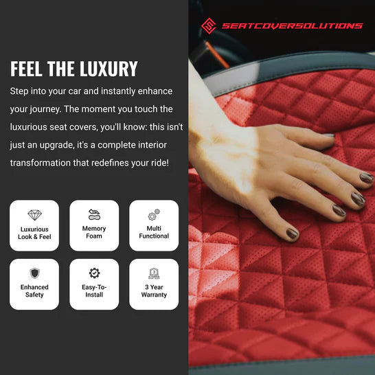 Luxury Seat Covers Black