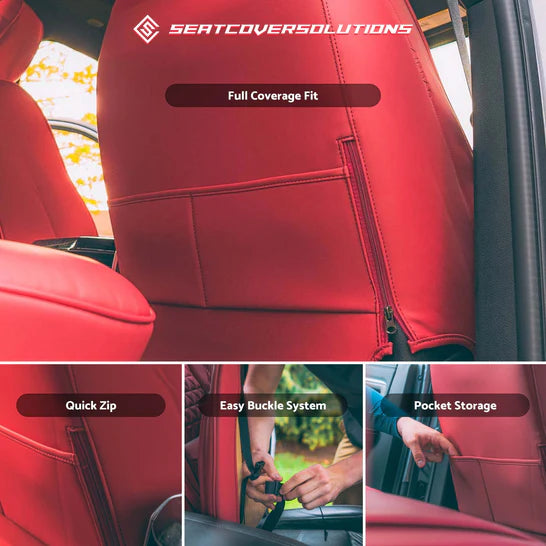 Luxury Seat Covers Black