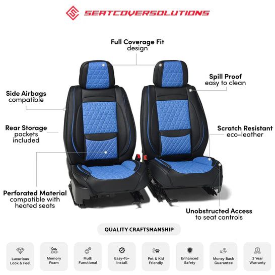 Luxury Seat Covers Black
