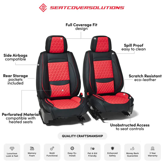 Luxury Seat Covers Black
