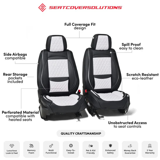 Luxury Seat Covers Black