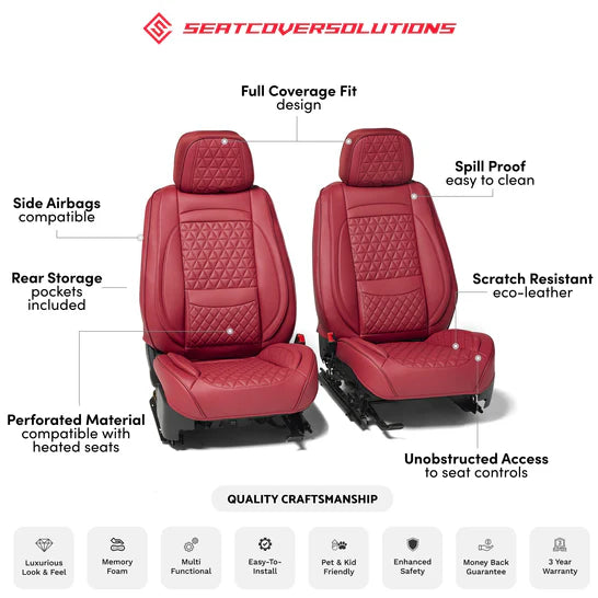 Luxury Seat Covers Black